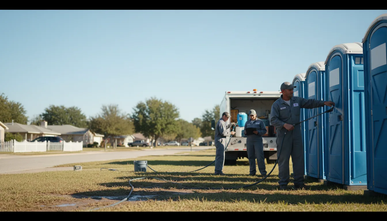 Long-Term Portable Toilet Rental in Loving, NM near me